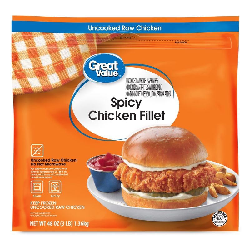 Great Value Spicy Chicken Filets