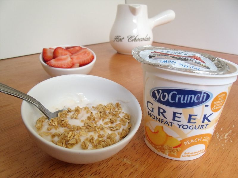 Greek Yogurt (or Other High-Protein Yogurt)