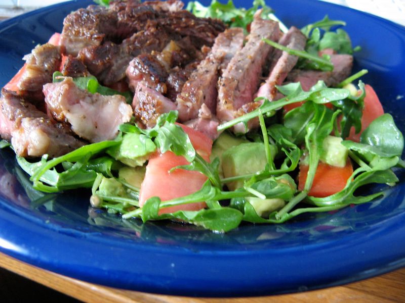 Grilled Steak & Arugula Salad