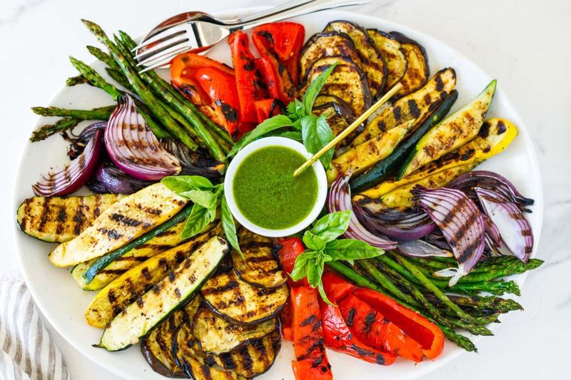 Grilling for Charred Crispness