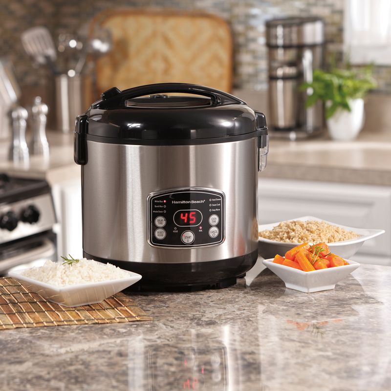 Hamilton Beach Digital Programmable Rice Cooker