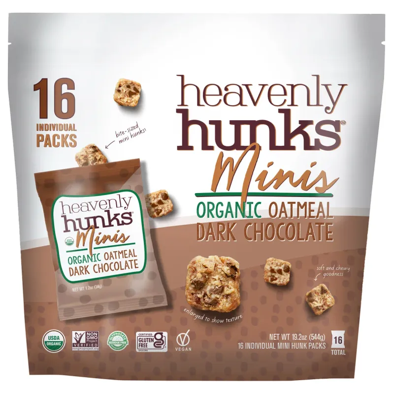 Heavenly Hunks Oatmeal Chocolate Chip Bites