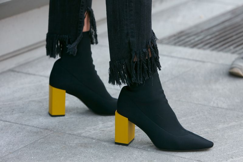Heeled Sock Boots