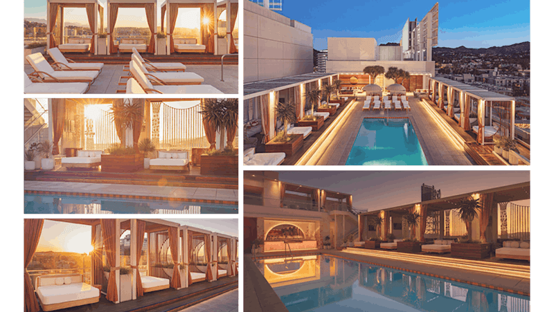 Haunted W Hollywood Rooftop Party