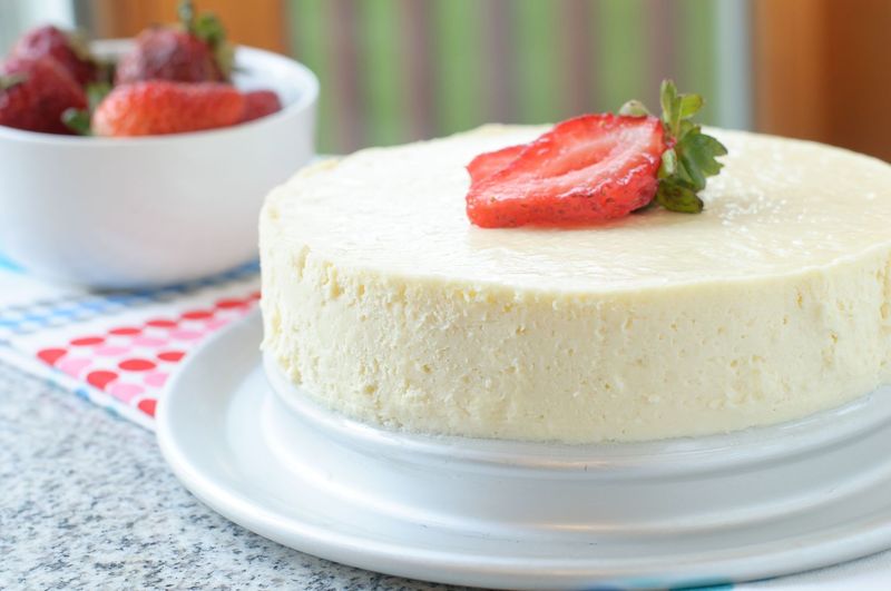 Instant Pot Crustless Cheesecake