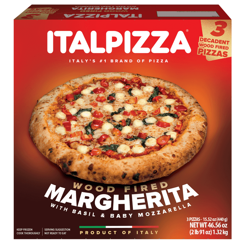 Italpizza Wood-Fired Margherita Pizza