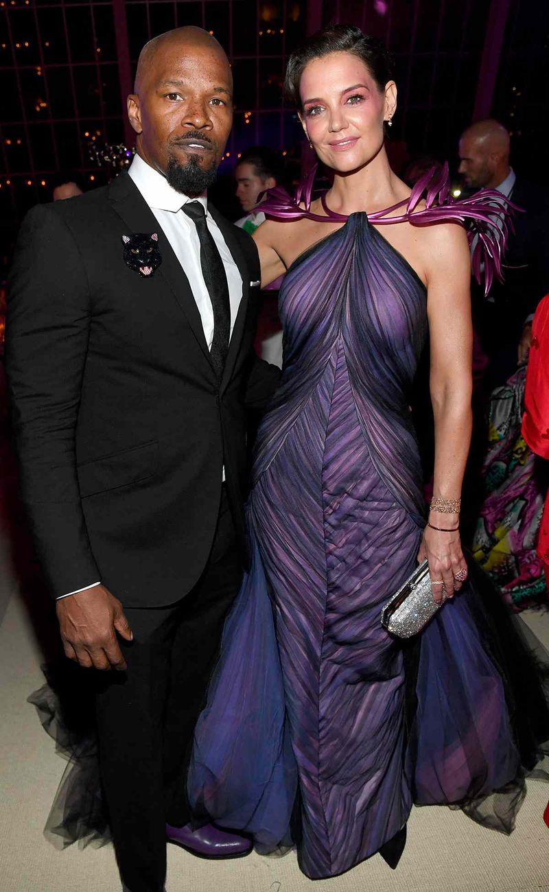 Jamie Foxx and Katie Holmes