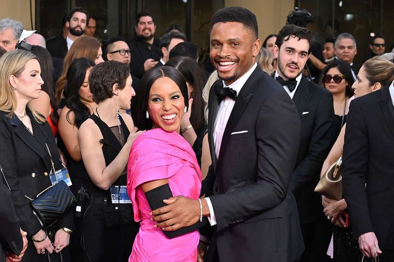 Kerry Washington and Nnamdi Asomugha