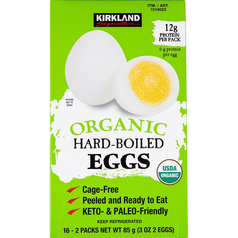 Kirkland Organic Hard-Boiled Eggs