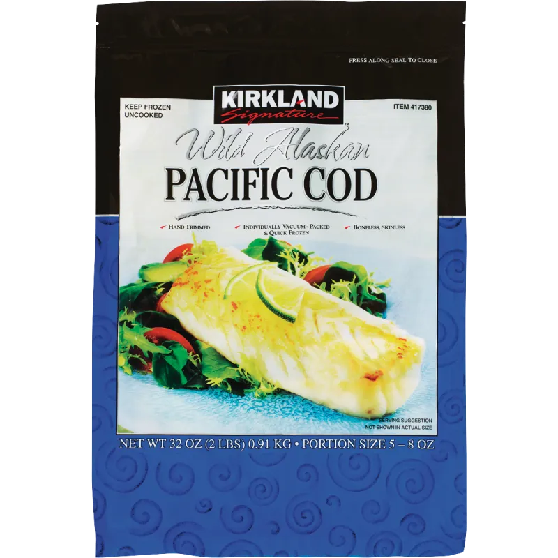 Kirkland Signature Wild Alaskan Pacific Cod 