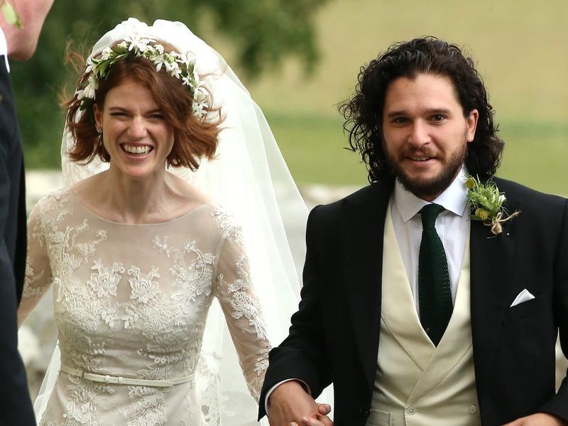 Kit Harington and Rose Leslie