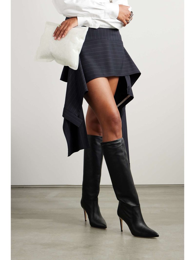 Knee-High Leather Boots