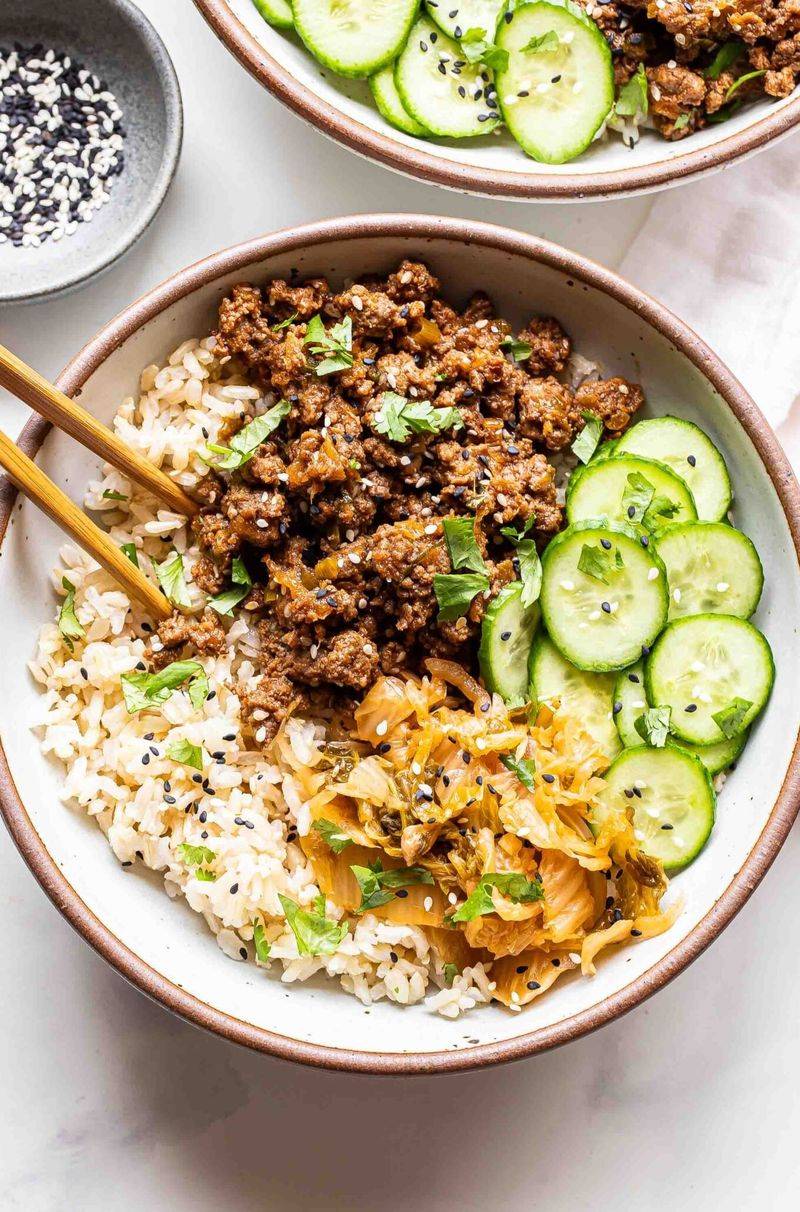 Korean Beef Bulgogi Bowls