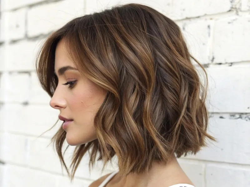 Layered Lob (Long Bob)