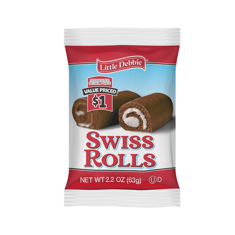 Little Debbie Swiss Roll (Single-Serve Packs)