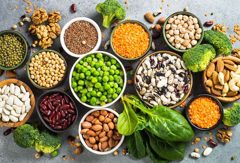 Load Up with Fresh Vegetables and Proteins