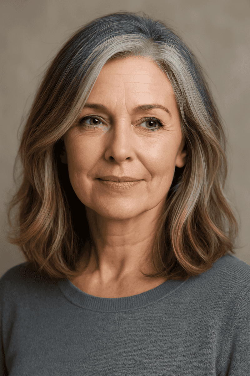 Long Bob with Balayage