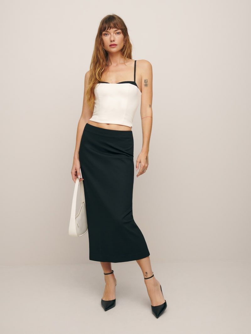Long Midi Skirt