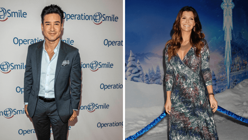 Mario Lopez & Ali Landry
