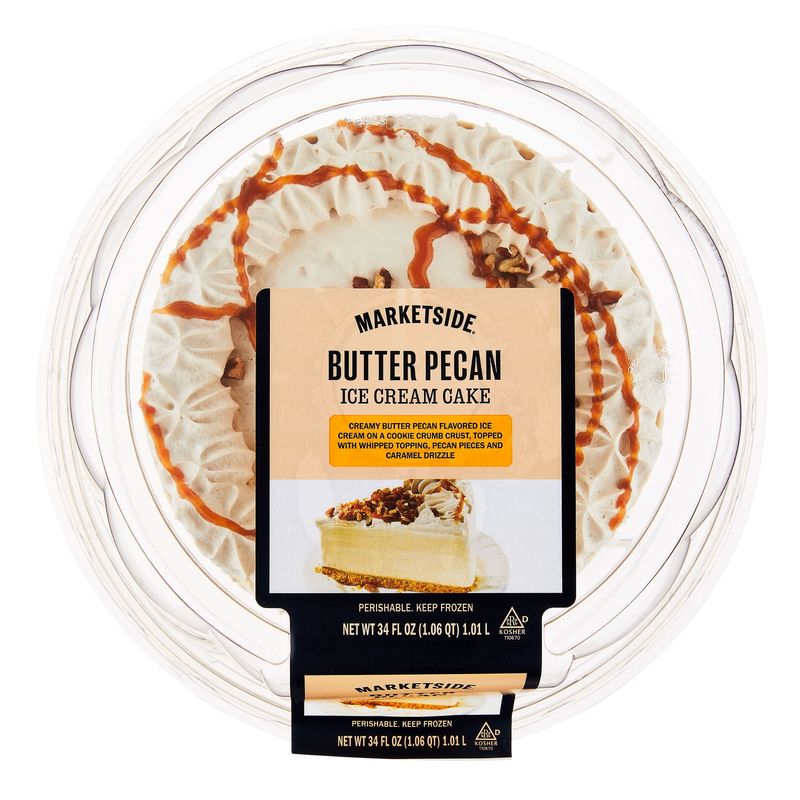 Marketside Butter Pecan Ice Cream Cake