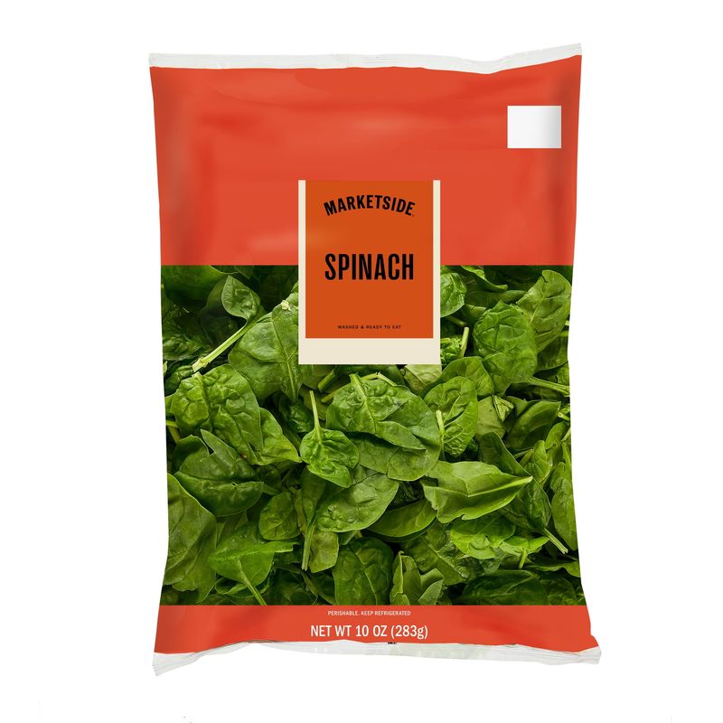 Marketside Fresh Baby Spinach – 10 oz bag
