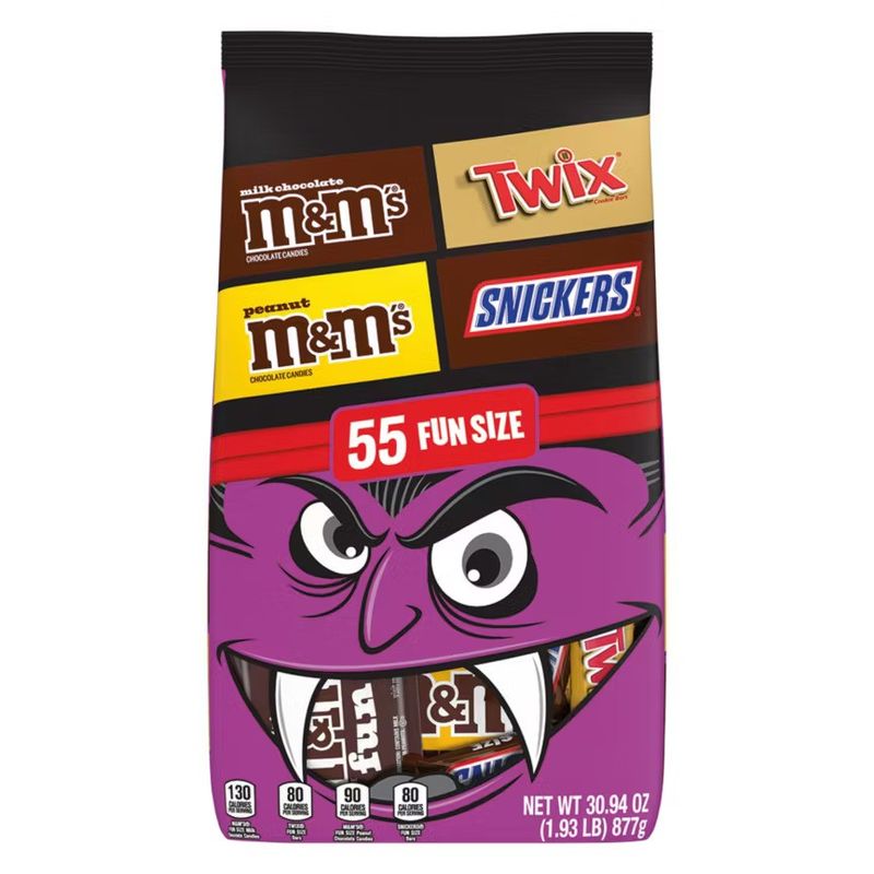 Mars Vampire Assorted Fun Size Chocolates