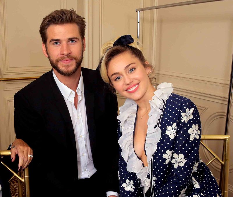 Miley Cyrus and Liam Hemsworth