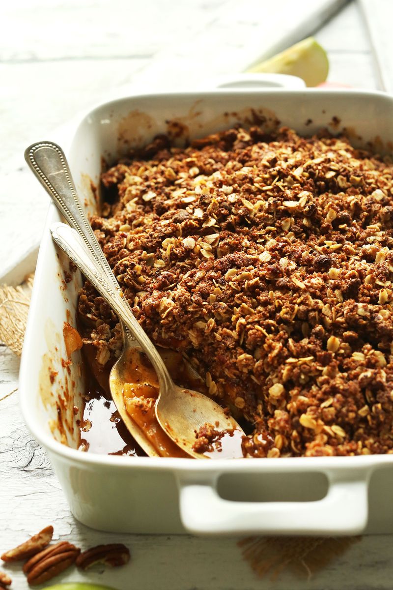 Minimalist Baker’s Vegan Apple Crisp