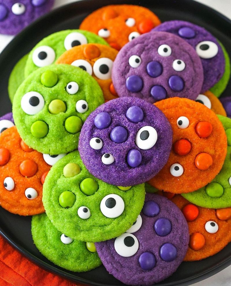 Monster Eyeball Cookies