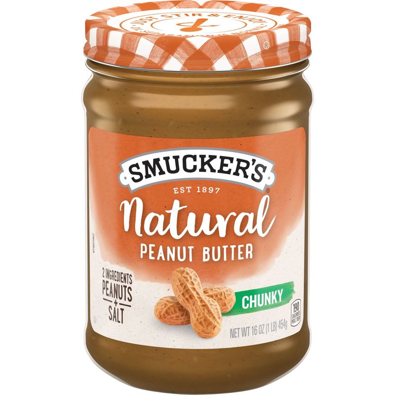 Natural Peanut Butter (Just Peanuts and Salt)