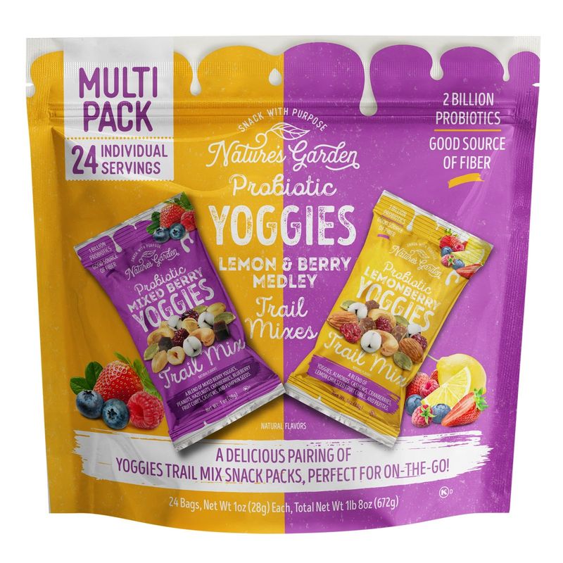 Nature's Garden Probiotic Lemon & Berry Trail Mixers