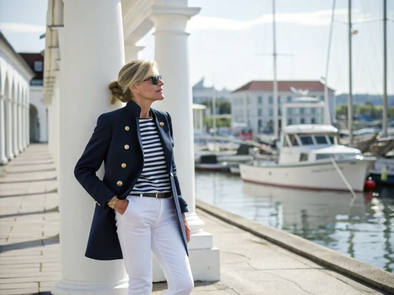 Navy and White Nautical Pairing