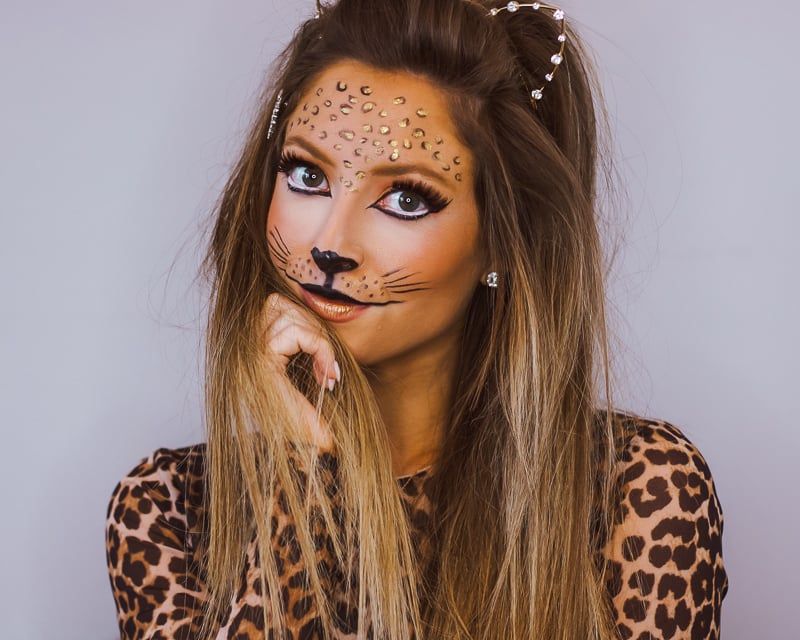 Cute Animal Face (Leopard, Bunny, etc.)