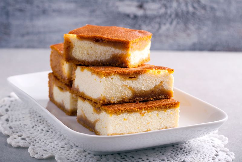 Pumpkin Cheesecake Bars