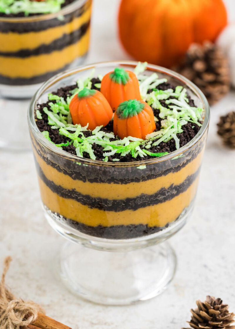 Pumpkin Patch Dirt Cups