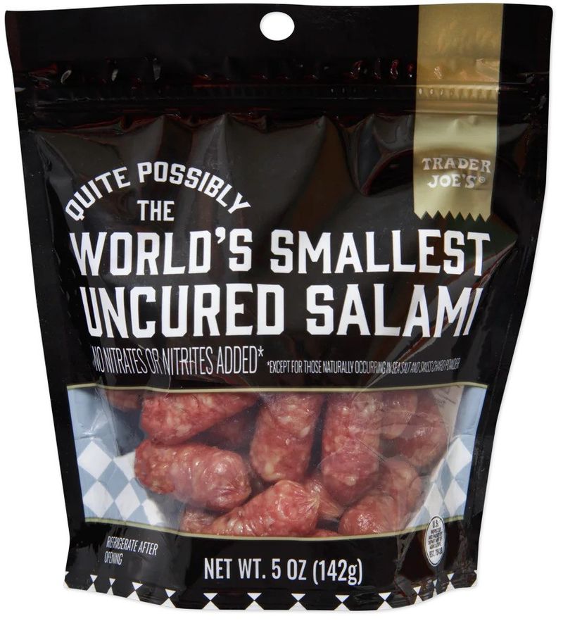 Quite Possibly The World's Smallest Uncured Salami