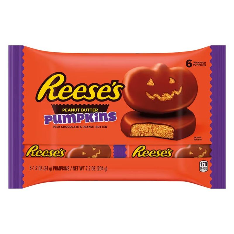 Reese's Peanut Butter Pumpkin Shaped Chocolate