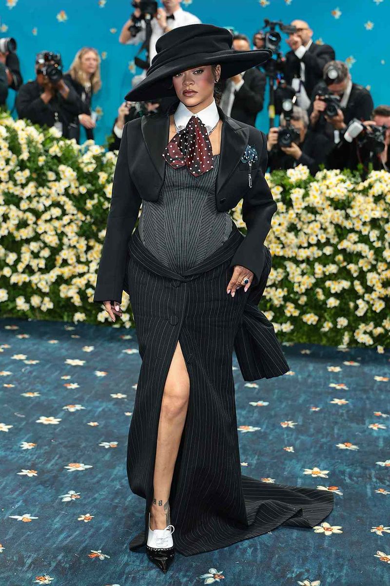 Rihanna’s Pregnancy Menswear Moment (Met Gala 2025)