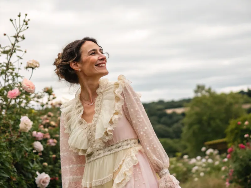 Romantic Neutrals with Soft Details