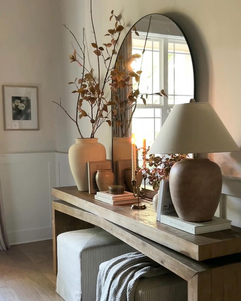 Rust-Toned & Woven Fall Décor Accents
