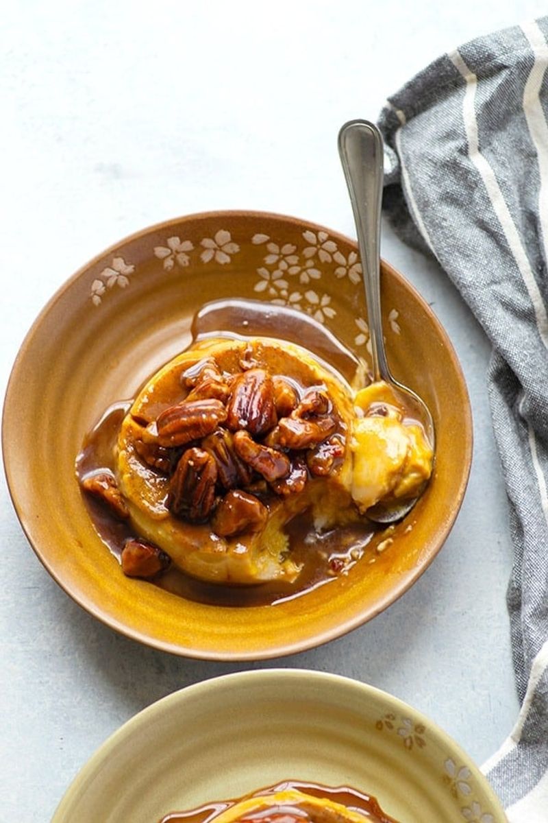 Salted Caramel Pumpkin Panna Cotta