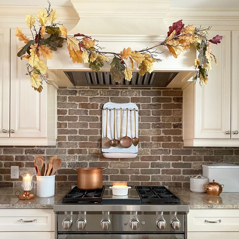 Seasonal Wreath for Kitchen Wall