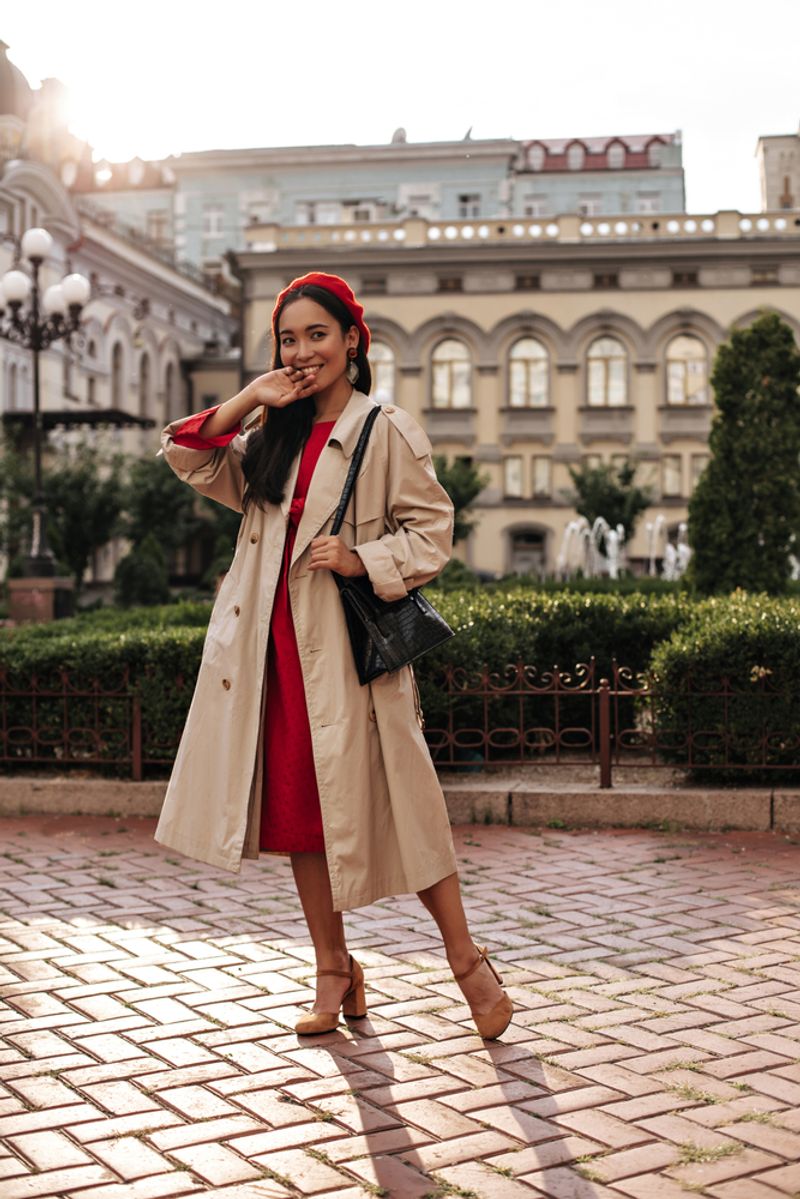 Short Cropped Jackets → Longline Trench Coats