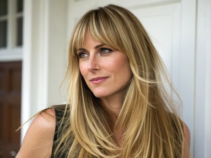 Side-Swept Bangs