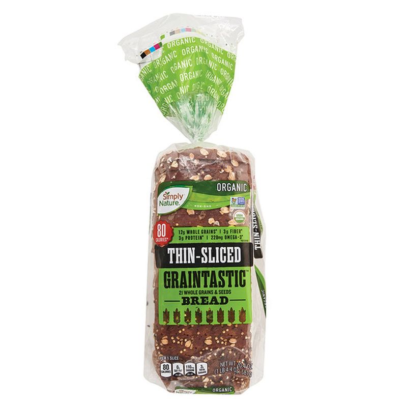 Simply Nature Organic Graintastic Thin-Sliced Bread