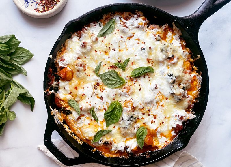Skillet Gnocchi with Sausage & Kale