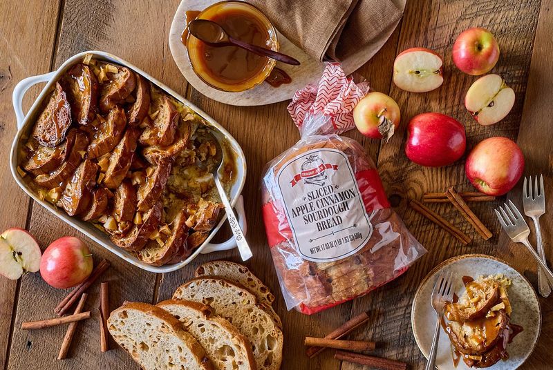 Sliced Apple Cinnamon Sourdough Bread