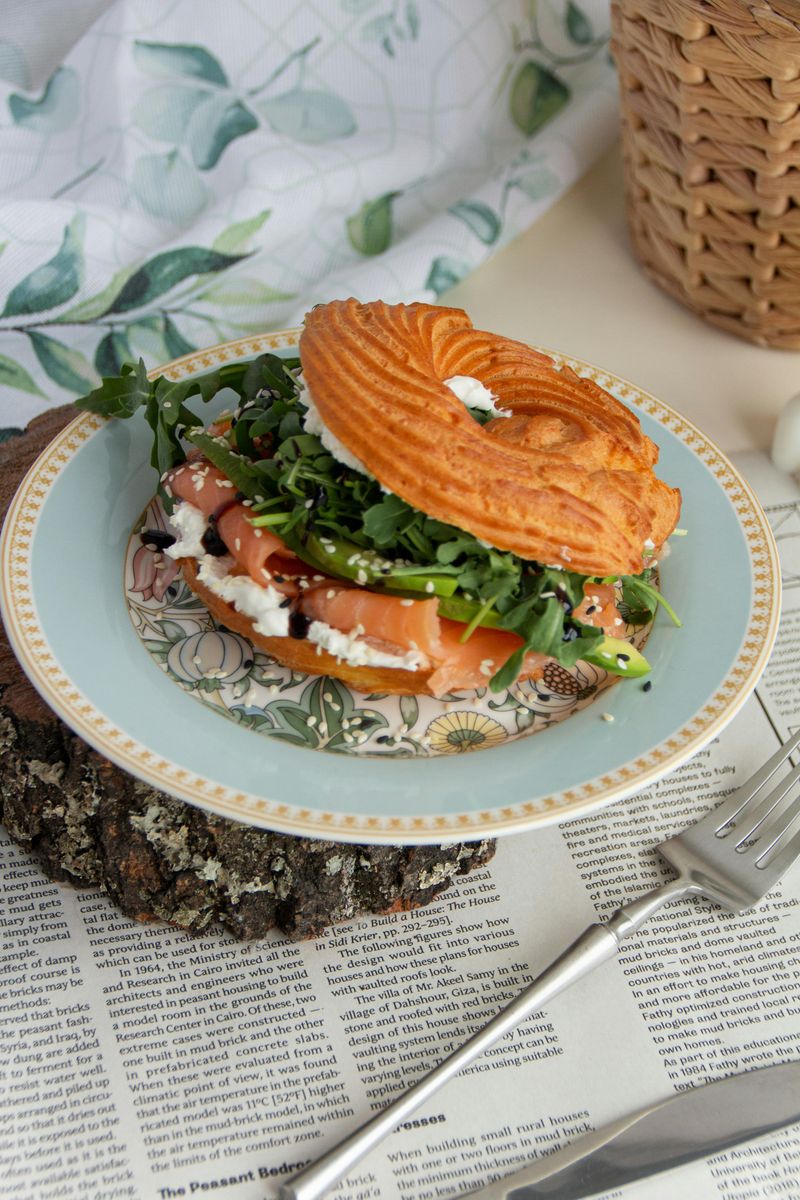 Smoked Salmon and Cream Cheese Bagels
