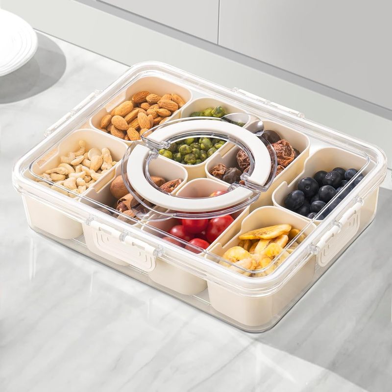 Snack Organizer or Multi-Compartment Snack Box