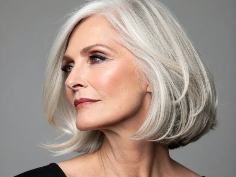 Soft Platinum with Lowlights